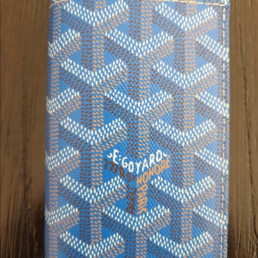 Goyard Saint Pierre wallet Blue
